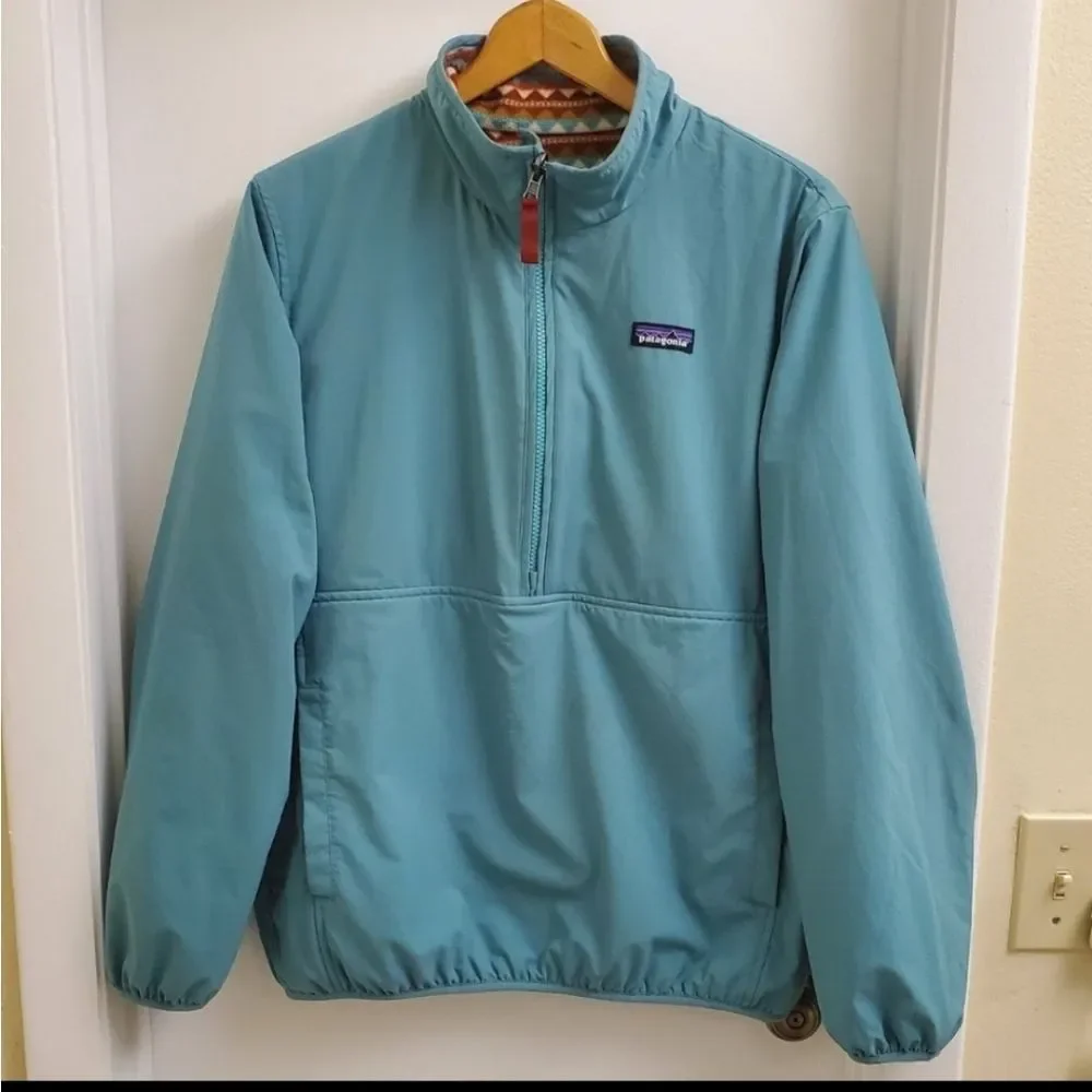🤩Rare vintage patagonia reversible fleece jacket size women's small - Picture 2 of 4